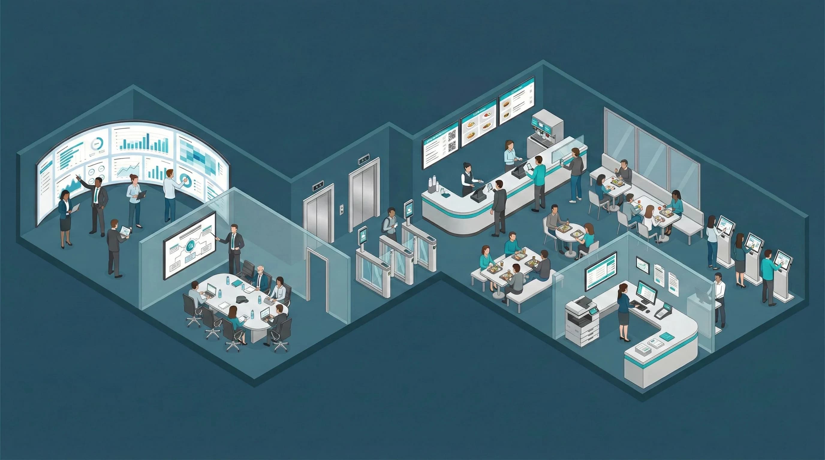 How Cashless Canteen Transactions Improve Employee Productivity