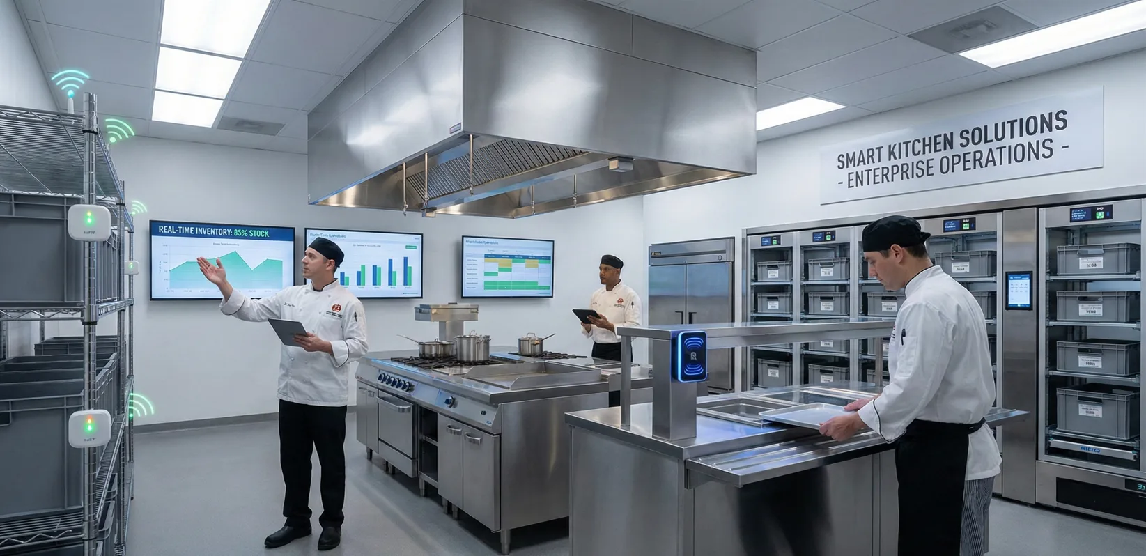 Streamline meal prep, inventory management, and distribution across all your food service facilities.
